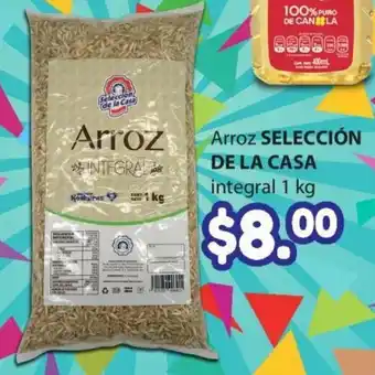 Super kompras Arroz Selección de La Casa Integral 1kg oferta