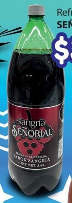 Super kompras Refresco Sangría Señorial 2.6lt oferta