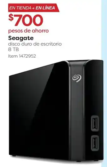 Seagate Disco Duro de Escritorio 8TB