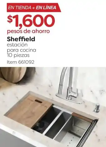 Costco Sheffield Estación para Cocina 10 piezas oferta