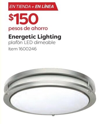 Costco Energetic Lighting Plafón LED Dimeable oferta