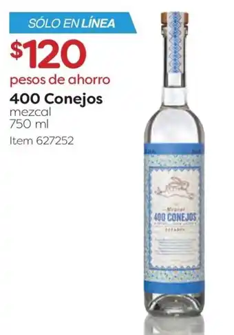 400 Conejos Mezcal 750ml