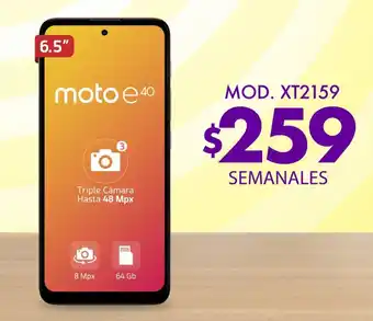 Moto e40 6.5" Mod. XT2159