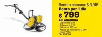 Sodimac Homecenter Allanadora 915mm oferta