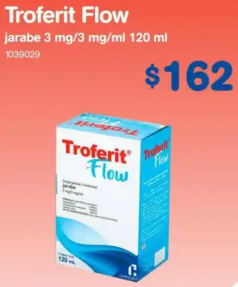 Troferit Flow Jarabe 3mg/3mg/ml 120ml