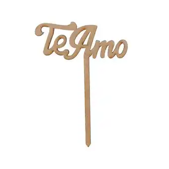 Pick mini te amo 10x6cm 1pz