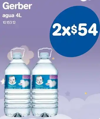 Farmacias Benavides Gerber Agua 2x4L oferta