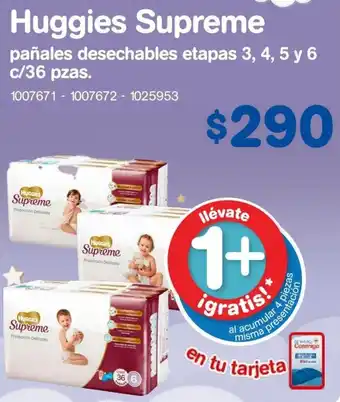 Farmacias Benavides Huggies Supreme oferta