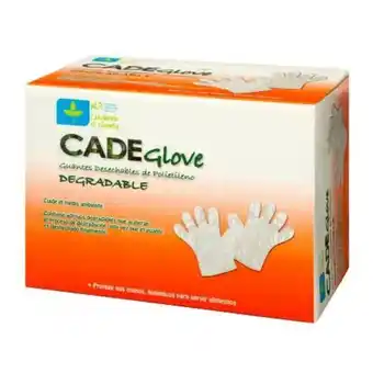 Guantes desechables cade glove biodegradables 1000 pzas