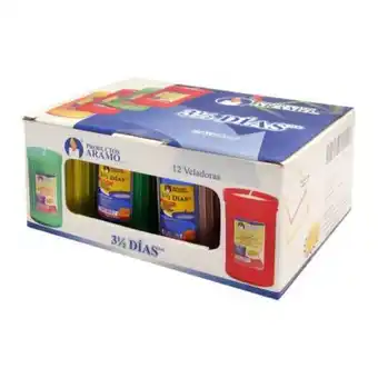 Sam's Club Veladora aramo 3.5 días 12 pzas oferta