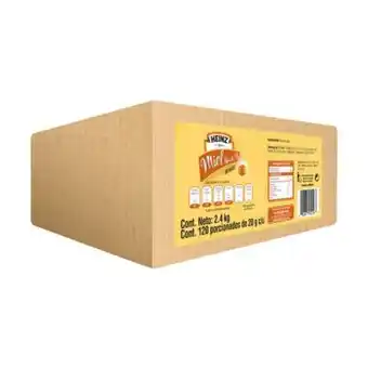 Miel de abeja heinz 120 pzas de 20 g
