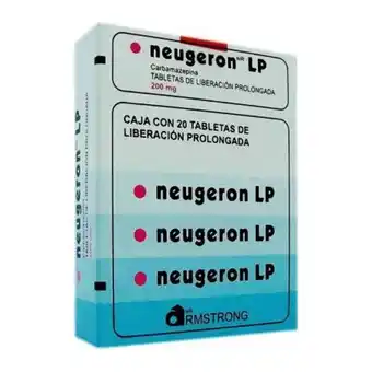 Neugeron lp tabletas 20 pzas de 200 mg c/u