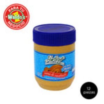 Waldos Mayoreo crema de cacahuate, 12 piezas 227 g cada una oferta