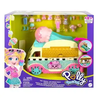 Polly pocket camion de helados hhx77