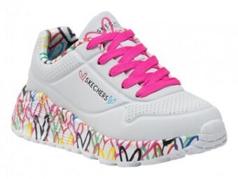 Calzzapato Skechers 314976 lwmlt bco/mult skechers girls 17-24 oferta