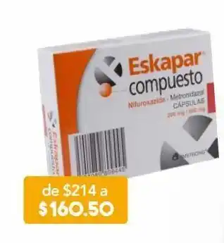 Farmacia San Pablo Eskapar compuesto 20 cápsulas caja oferta