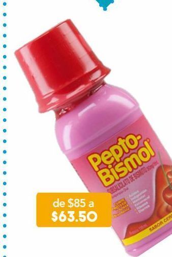Pepto bismol cereza