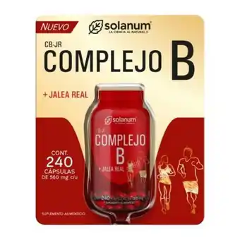 Sam's Club Complejo b solanum con jalea real 240 cápsulas oferta