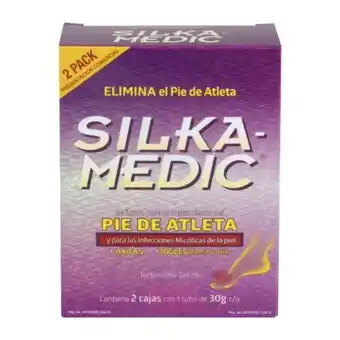 Gel silka medic 2 tubos con 30 g