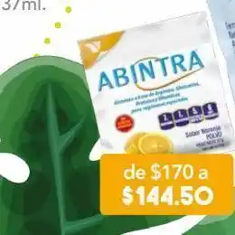 Farmacia San Pablo Abintra fórmula en polvo sabor naranja 1 polvo sobre arginina 7 g oferta