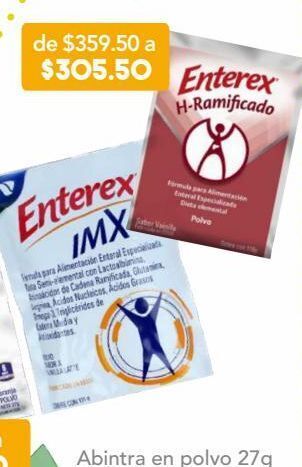 Farmacia San Pablo Enterex hpt vainilla 110 g polvo oferta