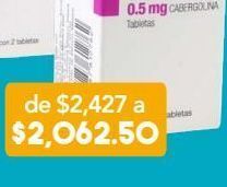 Farmacia San Pablo Dostinex 8 tabletas frasco oferta