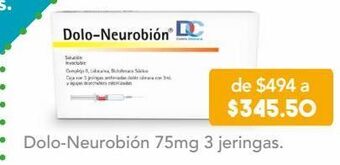 Farmacia San Pablo Dolo-neurobion doble cámara inyección 3 solución jeringa prellenada oferta