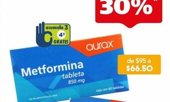 Farmacia San Pablo Metformina 850 mg , oferta