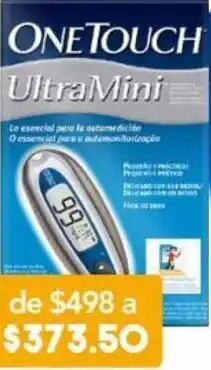 Farmacia San Pablo One Touch Glucómetro UltraMini 1 Pieza oferta