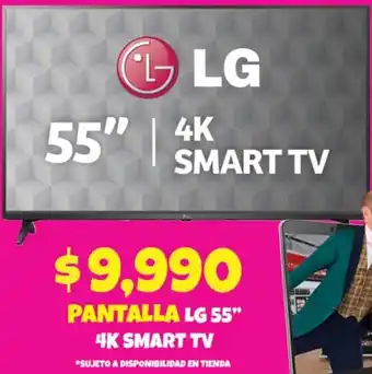 Soriana Mercado LG 55" 4K Smart TV oferta