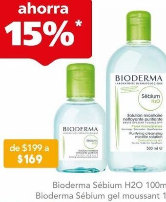 Farmacia San Pablo Bioderma sebium h2o solución micelar piel grasa oferta