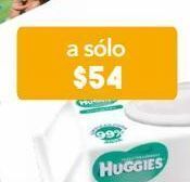 Farmacia San Pablo Huggies natural care cuidado puro toallitas húmedas 99% agua 80 piezas oferta