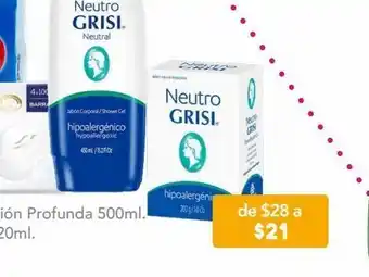 Grisi jabón barra neutro 200 g