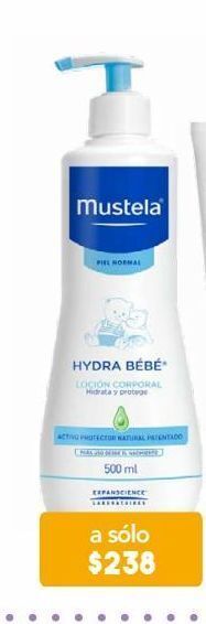 Farmacia San Pablo Mustela hydra bebé loción corporal para bebés y niños con piel normal 500 ml oferta