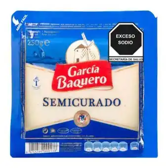 Queso ibérico garcía baquero semicurado 250 g