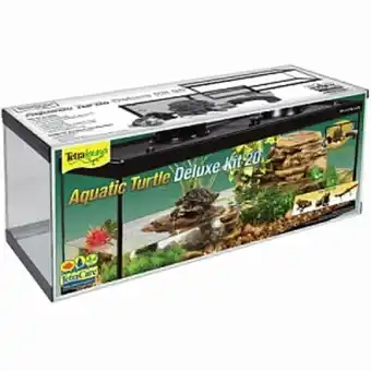 Tetra deluxe aquatic kit para tortuga acuática, 75 l