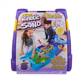 Juguetrón Spin master mega caja de arena kinetic sand 6060437 oferta