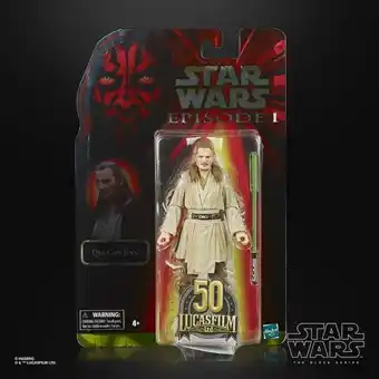 Juguetrón Hasbro star wars black series qui-gon jinn f2729 | exclusivo oferta