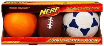 Juguetrón Hasbro nerf mini sports multi pack 26306 oferta