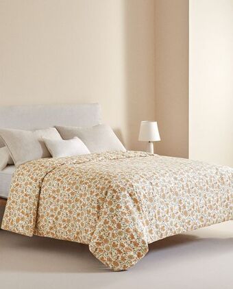 ZARA HOME Funda nórdica estampado flores y ramas oferta