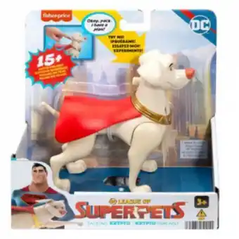 Julio Cepeda Jugueterías Fisher-price dc krypto con sonido oferta