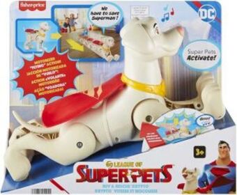 Julio Cepeda Jugueterías Dc liga de super mascotas pup, pup y away krypto figuras de juguete oferta