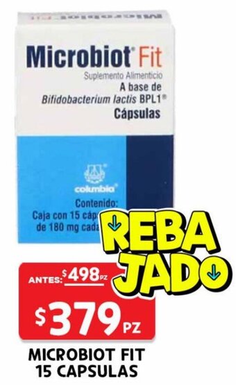 Microbiot Fit 15 Capsulas