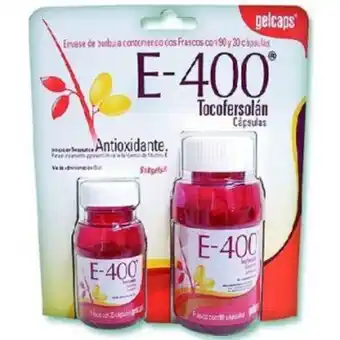 Gelcaps vitamina e 400