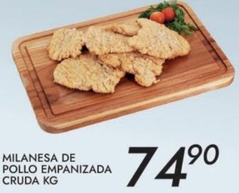 Alsuper Milanesa de Pollo Empanizada Cruda oferta