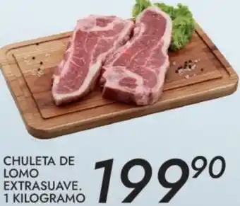 Alsuper Chuleta de Lomo Extrasuave 1kg oferta