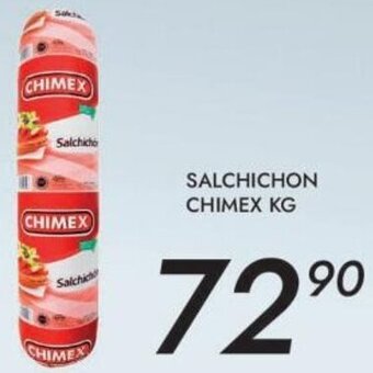 Alsuper Salchichon Chimex oferta