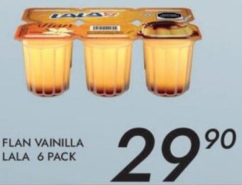 Alsuper Flan Vainilla Lala 6 Pack oferta