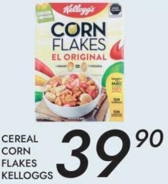Alsuper Cereal Corn Flakes Kellogg's oferta