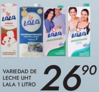 Alsuper Variedad de Leche UHT Lala 1L oferta